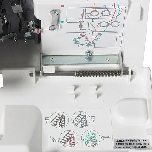Janome 8002D (3 & 4 Thread) Portable Serger Overlock Machine W/Free Bonus