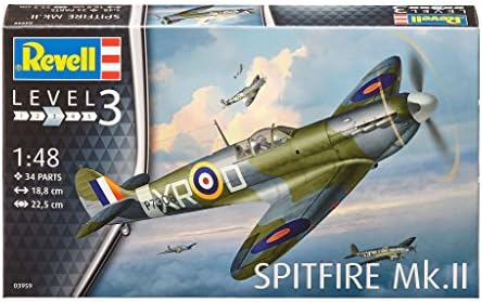 Revell Spitfire Mk.II Model Kit, 1: 48 Scale