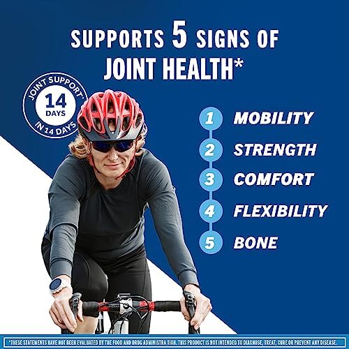 Move Free Advanced Glucosamine Chondroitin MSM + Vitamin D3-120 ct | Joint Support Supplement, Supports Mobility Comfort Strength Flexibility & Bone + Immune Health, 120 tablets (40 Servings)