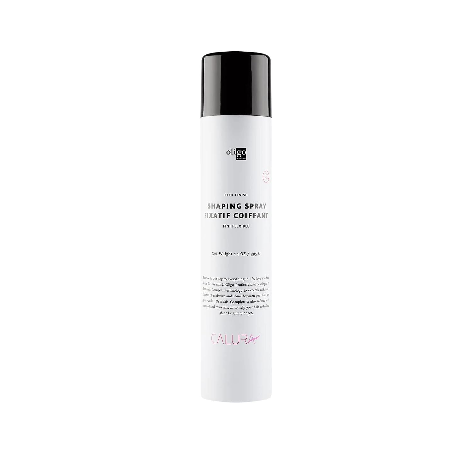 Oligo Professionnel, Shaping Hairspray, Medium Hold, all hair types, 14 oz | Calura