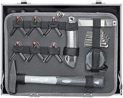 KWB Einhell 49375561 Set of 199 Manual Tools in Aluminum Case