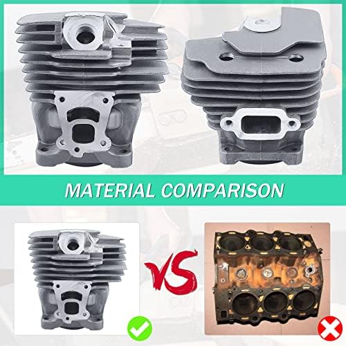 Adefol 47MM Nikasil Cylinder Piston Kit for Stihl MS362 MS362C Chainsaw