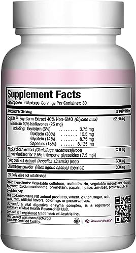 Menopause Supplements for Women Hot Flashes & Night Sweats – Hormone Balance