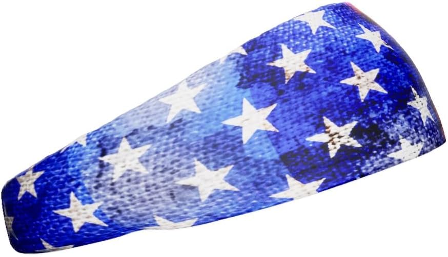40+ Designs! Unisex Headband/Sweatband. Best for Sports, Fitness, Working Out, Yoga. Tapered Design
