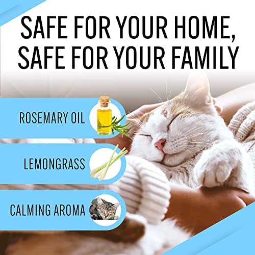 Stop the Scratch Cat Scratch Spray Deterrent – Rosemary Oil, 8 oz