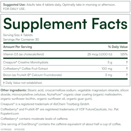 EverStrong - Creatine Monohydrate Blend - Clinically Studied for Golf Maximizing Driving Distance - Muscle Matrix Blend - Joint