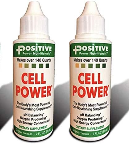Cell Power Liquid High-Energy Concentrate, 2 oz. Bottle (Pack of 2) -Original 1949 Formula: pH Balancing