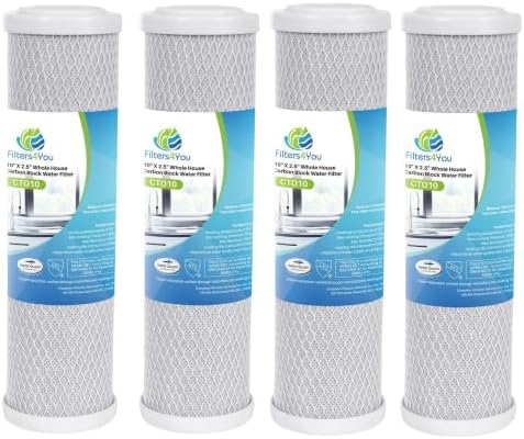 CFS 10"x2.5" CTO Water Filters Compatible for CB3, GE FXUVC, FXULC | Compatible with CB3, GE FXUVC, FXULC