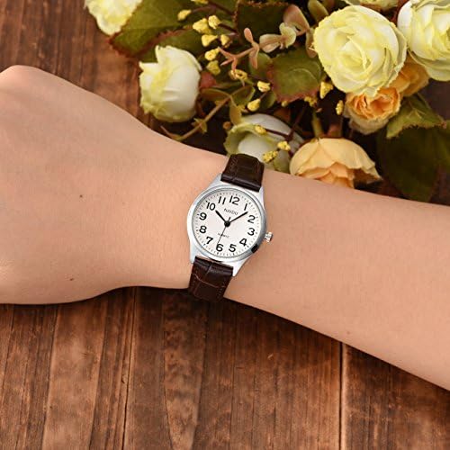 MANIFO Women’s Classical Arabic Numerals Analog Quartz Wrist Watch, 3 ATM Water Resistant