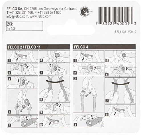 Felco Hand Pruner Replacement Blade (2/3) for Felco hand pruner models: F2