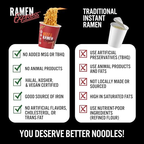 RAMEN EXPRESS Chicken Flavor Ramen Cup Noodle