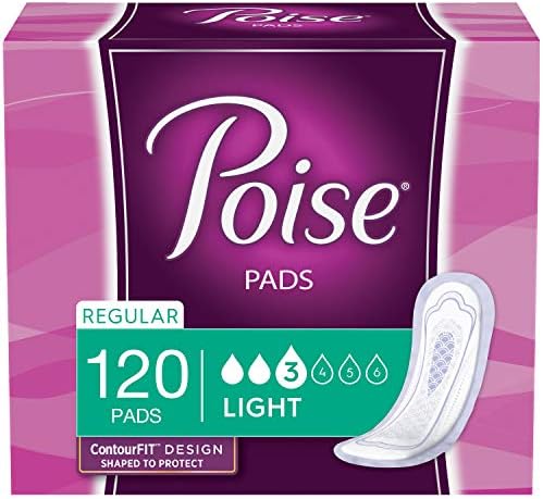 Poise Incontinence Ultra Thins Light Absorbency, 24 Count