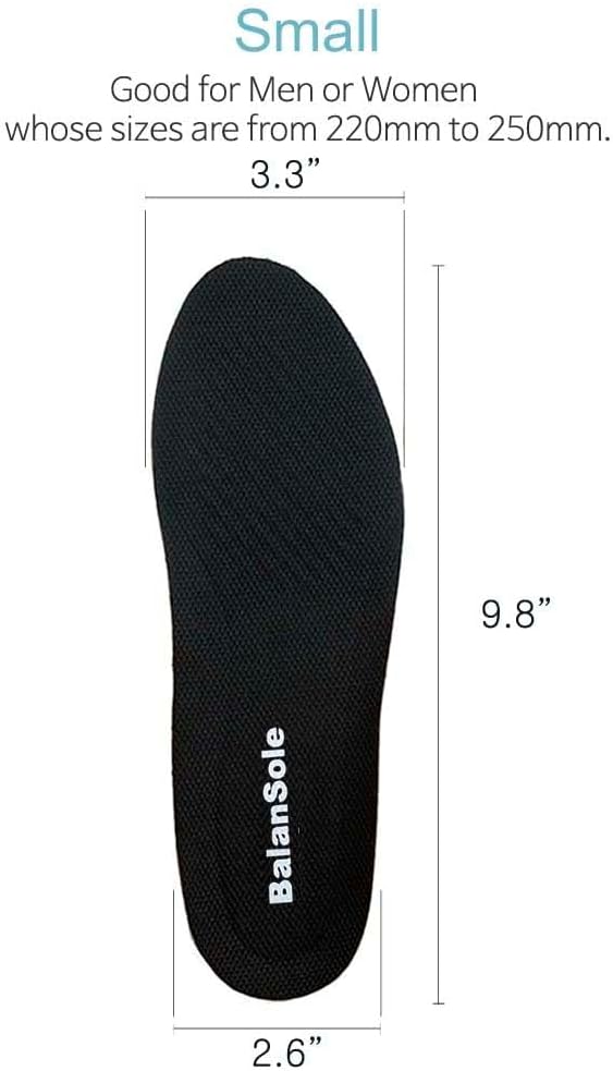 1 Inch Leg Length Discrepancy Full Length Insoles Lifts for Uneven HIPS (2 Lefts Large)