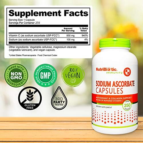 NutriBiotic - Lemon Electro-C, Vitamin C & Electrolyte Powder, 16 OZ | 850 Mg Vitamin C Per Serving | Effervescent Electrolyte Recharge | Buffered & Highly Soluble | Free of Calories, Gluten & Non-GMO