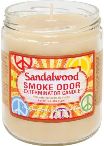 Smoke Odor Exterminator 13 Oz Jar Candle Sandalwood
