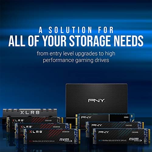PNY CS1030 1TB PCIe Gen3 x4 NVMe M.2 2280 Internal SSD