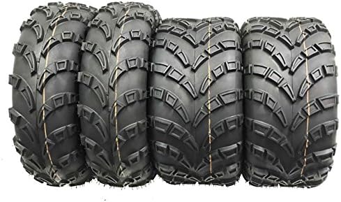 WANDA Set of 4 ATV Tires AT 23x7-10 Front 22x10-10 Rear /6PR- 10261/10260