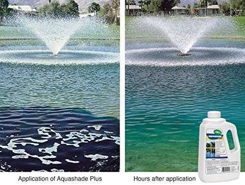 Season-Long Pond Protection Plan – Enhances Visual Appearance, Lasting Weed Control & Growth Prevention (Aquashade Plus + Sonar RTU)