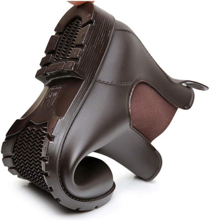 Asgard Women's Ankle Rain Boots Waterproof Chelsea Boots