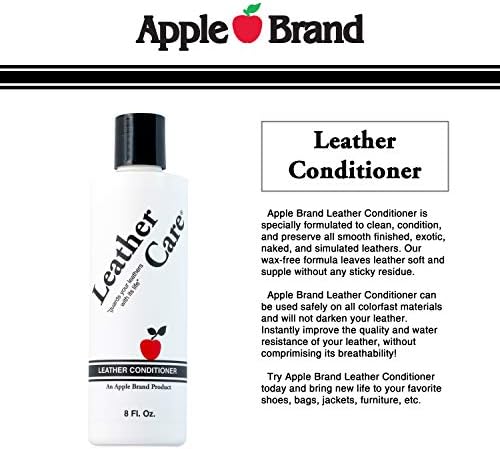 Apple Leather Care Leather Conditioner 8oz Bottle