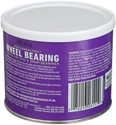 Sta-Lube SL3111 New Generation Wheel Bearing Grease for Disc and Drum Brakes - 14 wt. oz.