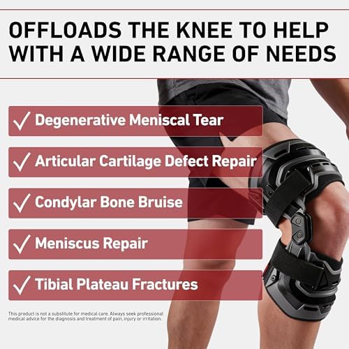 McDavid Knee Brace, Heavy Duty Hinged Knee Braces for Knee Pain, Instabilities, Ligament, ACL, MCL, PCL, Meniscus Injury, Pain Relief, Recovery, Preventive Hyperextension, Left or Right Side