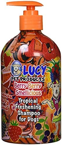 Lucy Pet All Natural Shampoo for Dogs - Lightning Blueberry Brightening