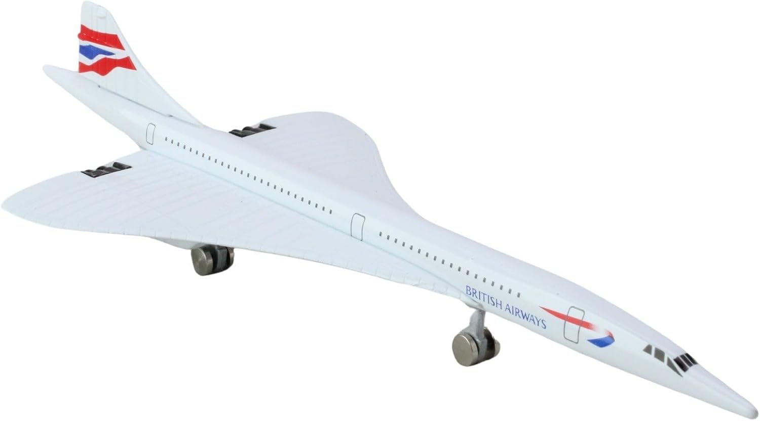 Daron British Airways Concorde Single Plane Toy , White Small