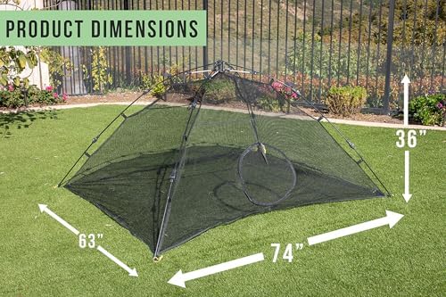 Kitty Compound Outdoor Cat Enclosure and Tunnel, Play Tents | Portable playhouse setup letting indoor felines enjoy fresh air outside while staying contained, safe and secure at all times