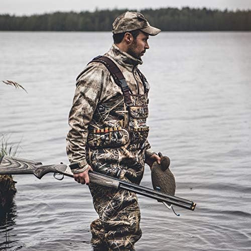 HISEA Hunting Waders for Men 600G Insulated Neoprene Chest Wader Waterproof | 4.5mm Neoprene, with Boots, for Fishing & Duck Hunting