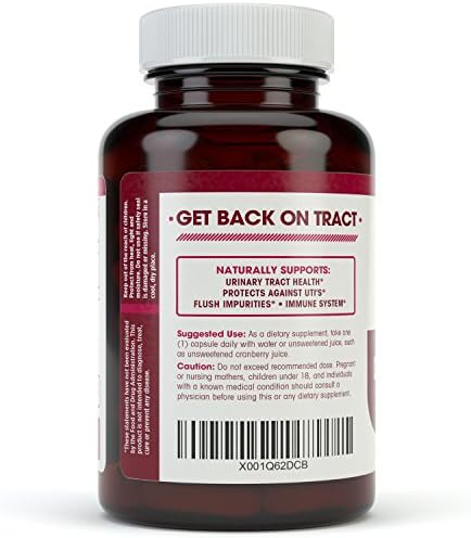 D MANNOSE with Cranberry Extract & Vitamin C - Urinary Tract UT Cleanse & Bladder Health - Protects Against Urinary Tract Infections UTI - Natural