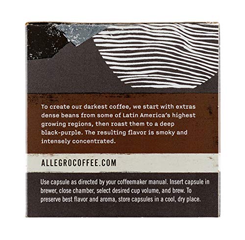 Allegro Coffee, Coffee Breakfast Blend Pods Organic 10 Count, 3.8 Ounce