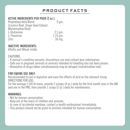 ULZERless Equine Supplement, 7.5lb Bag - Natural Gut Support for Horses with Ulcer Risk Factors