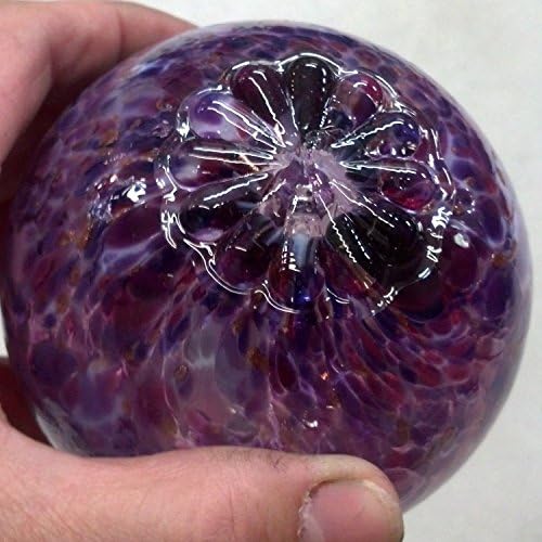 Totally Blown Glassworks Pond Float. Handmade Blown Glass, Garden Gazing Ball, Table Centerpiece