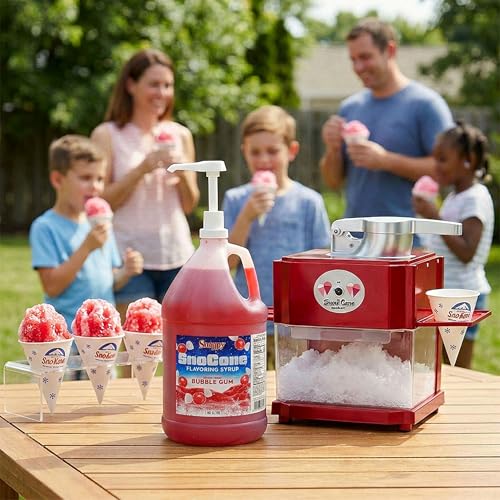Snappy Root Beer Sno Cone Syrup, 1 Gallon (128 oz), Ready to Use for Snow Cone Machines and Shaved Ice