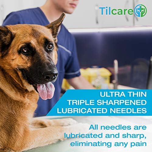U40 Pet Insulin Syringes with Needle: 29 g 0.3 Cc 12.7 mm 1/2"- 100-Pack