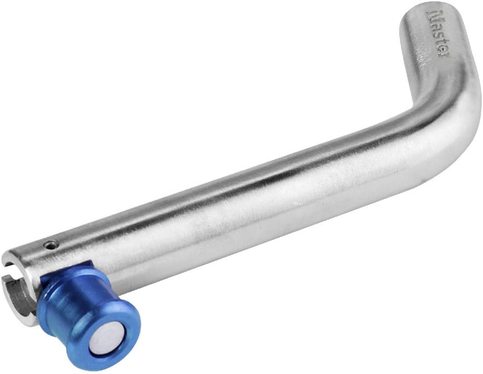 Master Lock Trailer Hitch Pin Stainless Steel Class III/IV Rating 1465DAT | Trailer Hitch, Barrel Head Hitch Pin Helps Secure Rvs, Trailers, Vehicles