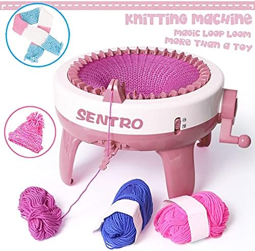 SENTRO 40 Needles Knitting Machine, All-in-One Knitting Loom Machine
