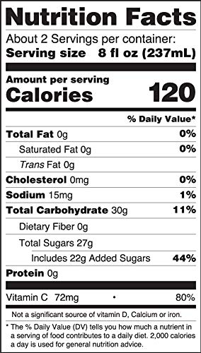 Langers Grape Juice Cocktail, 15.2 Fl Oz (Pack of 12)