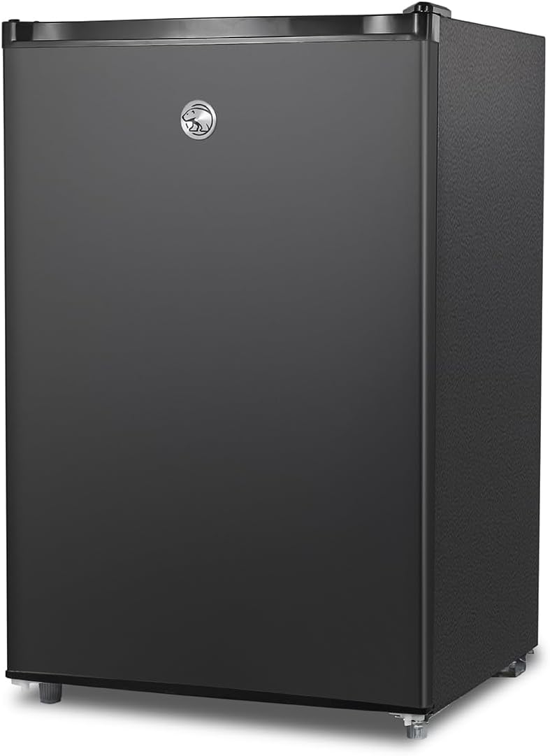Commercial Cool Upright Freezer, Stand Up Freezer 5 Cu Ft with Reversible Door, White