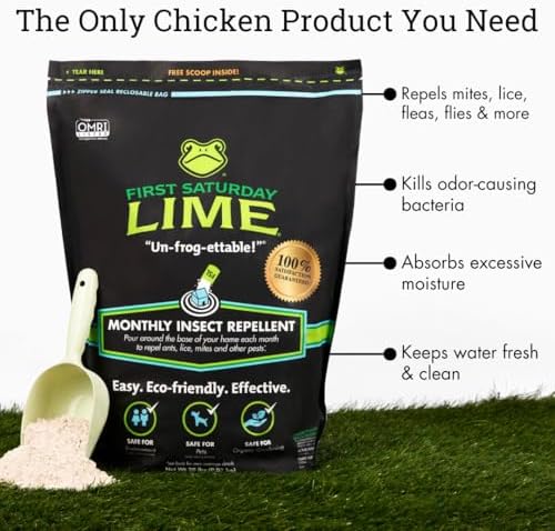 First Saturday Lime Insect Deterrent 20LB | Natural Repellent for Outdoors
