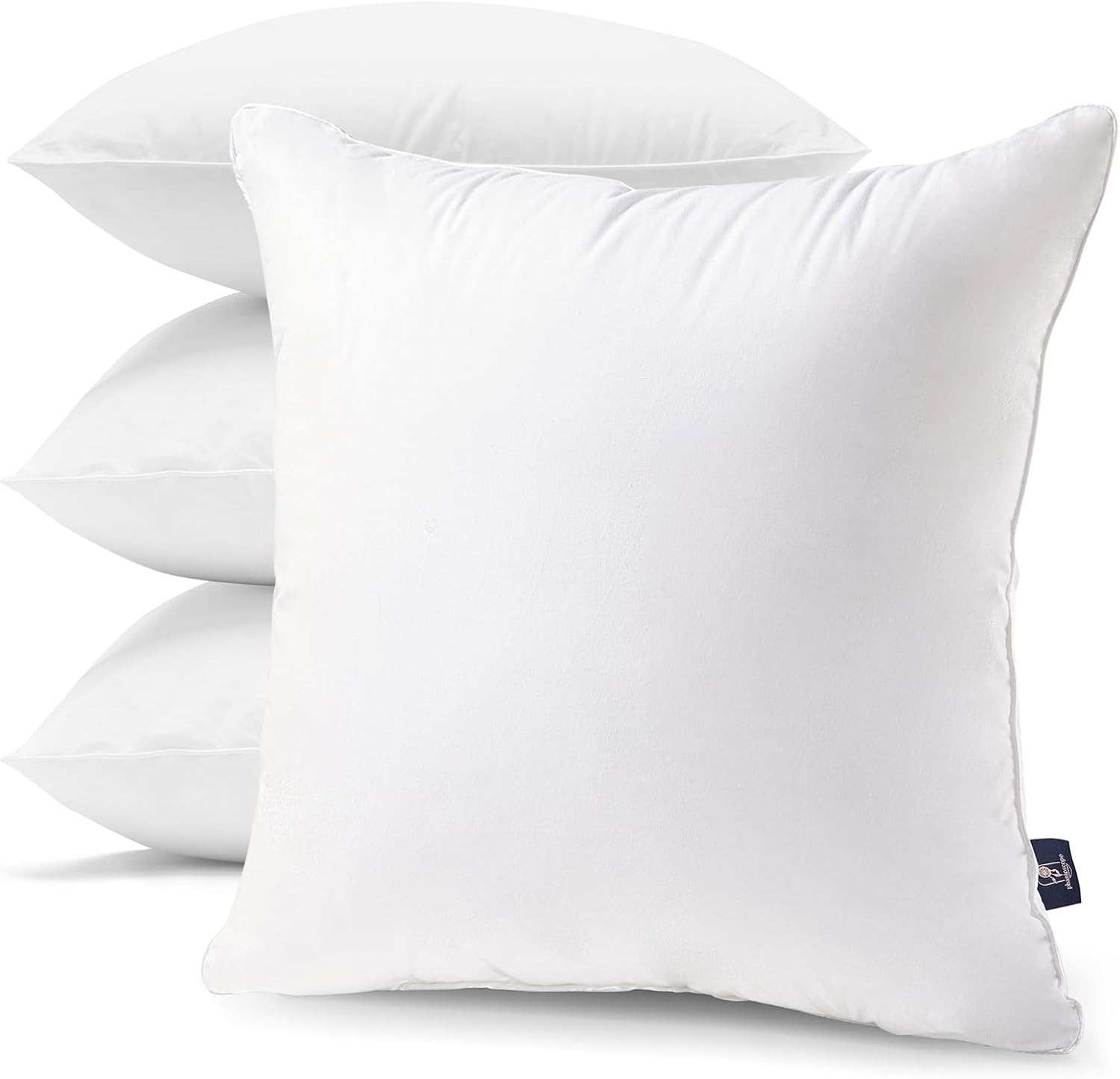 Phantoscope Throw Pillow Insert with 100% Cotton Cover, 26x26 Inch, 1 Pack