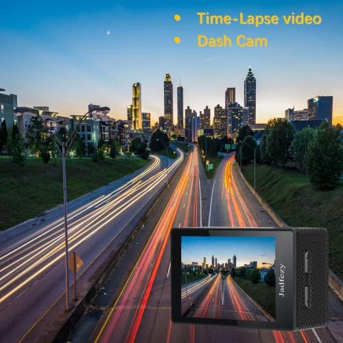 Action Camera FHD 1080P 12MP, 98FT/30M Underwater Waterproof Camera with 2 Batteries