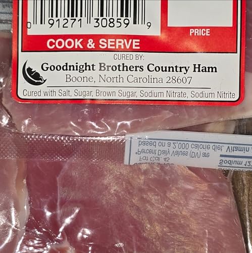 Dan'l Boone Inn Brand Country Ham Biscuit Cut 5-3oz Packs