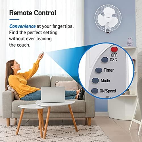 Commercial Cool 16 Inch High Velocity Floor Fan, Black, CFF16B | Floor Fan for Home, Garage, Bedroom, or Office, Cooling with 3 Speed Settings, Quiet Floor Fan with Adjustable Tilt Angle