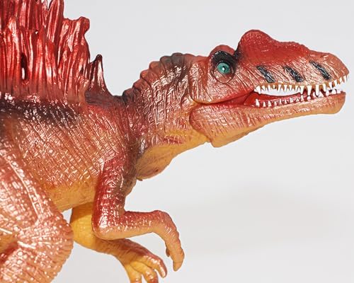 Gemini&Genius Spinosaurus Dinosaur Toy, Dino Action Figure with Movable Jaw