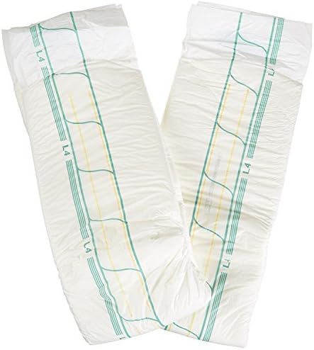 Abena Abri-Form Comfort Plastic-Backed Briefs, Level 4, (Medium To Large Sizes) Medium, 14 Count | Disposable