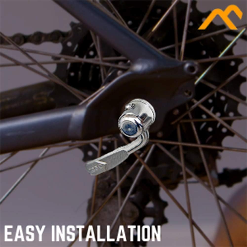 Alpcour Replacement Skewer – Quick Release Rear Wheel Axel Skewer for Road Mountain Bike Trainer – Indoor and Stationary Bicycle Training