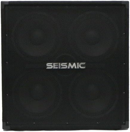Seismic Audio - 410 Bass Guitar Speaker Cabinet PA DJ 800 Watts 4x10 4 10