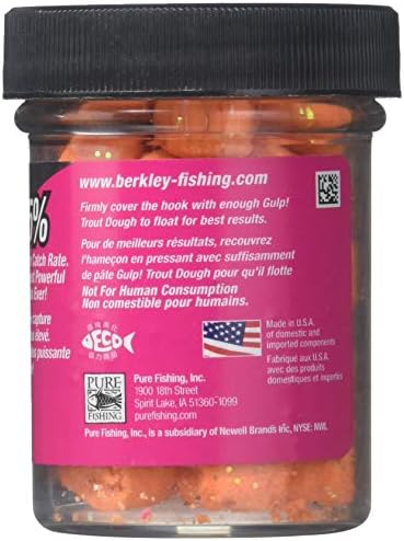 Berkley Gulp! Trout Nuggets , Orange Pulp, 1-Ounce